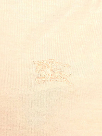 Burberry Peach Horse Embroidery T Shirt
